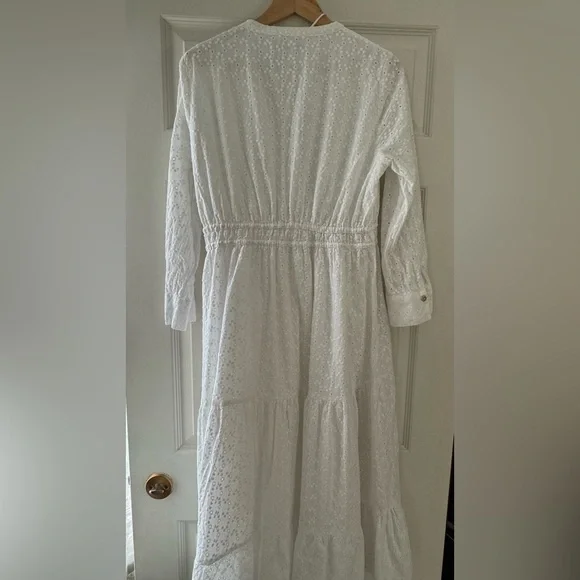 Zara Eyelet Maxi Dress - Picture 9 of 9